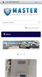 Mobile Screenshot of mastersecurity.ro