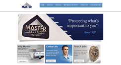 Desktop Screenshot of mastersecurity.us