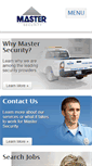 Mobile Screenshot of mastersecurity.us